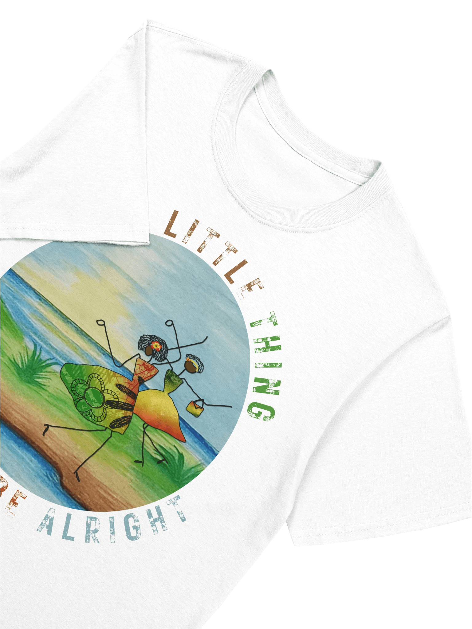 Every little thing is gonna be alright; Bob Marley Lyrics, T-Shirt product image (4)