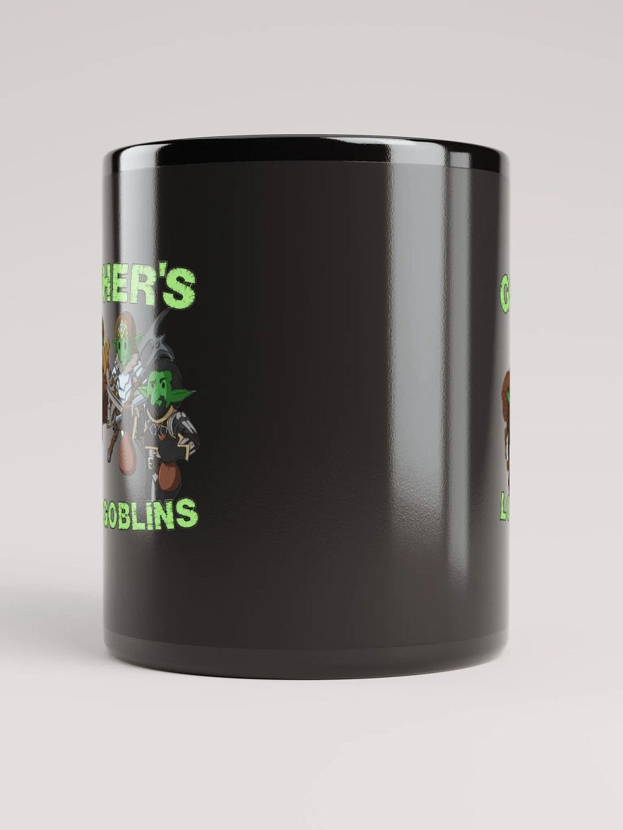 Gopher's Green Loot Goblins Black Mug product image (5)
