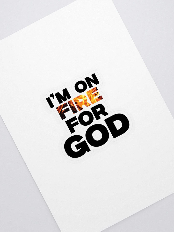 I’M ON FIRE FOR GOD product image (1)