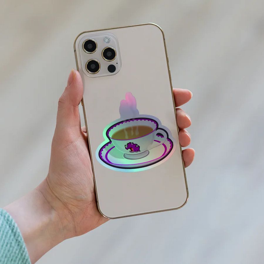 Vella Tea Holo Sticker product image (8)