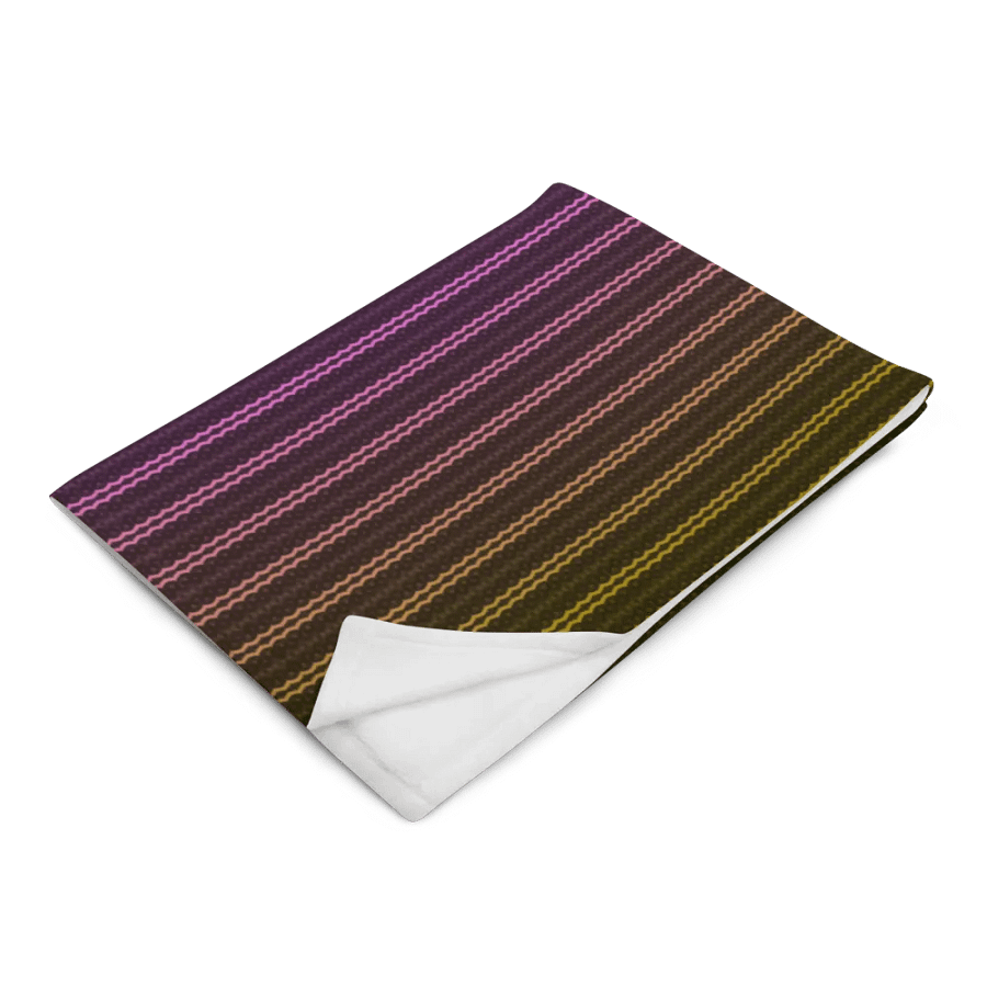 Elegant Chain Striped Throw Blanket product image (4)