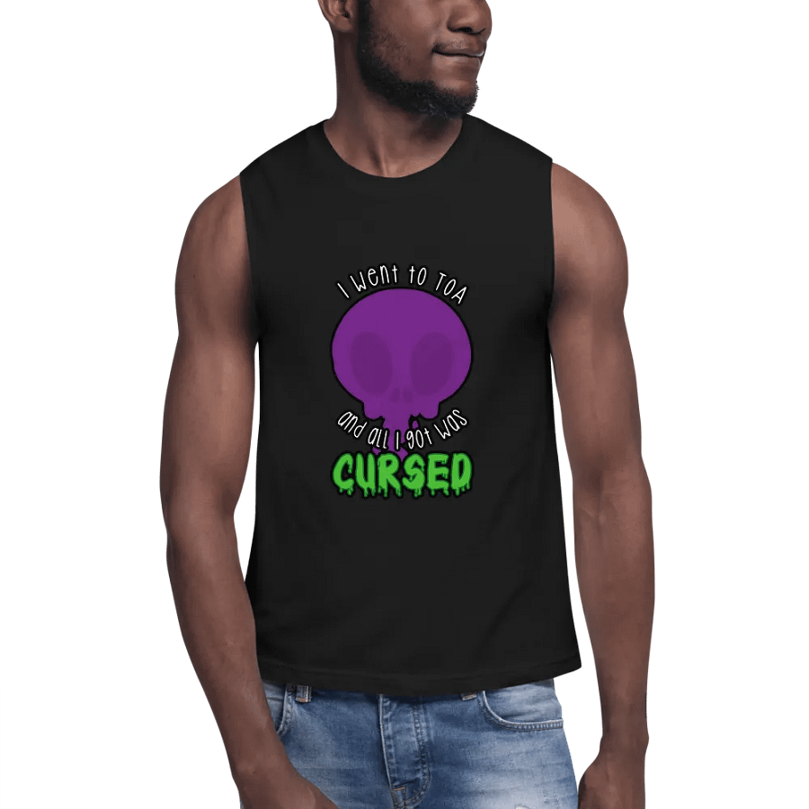 All I Got Was Cursed - Demon Hunter - Men's Style Muscle Tank product image (6)