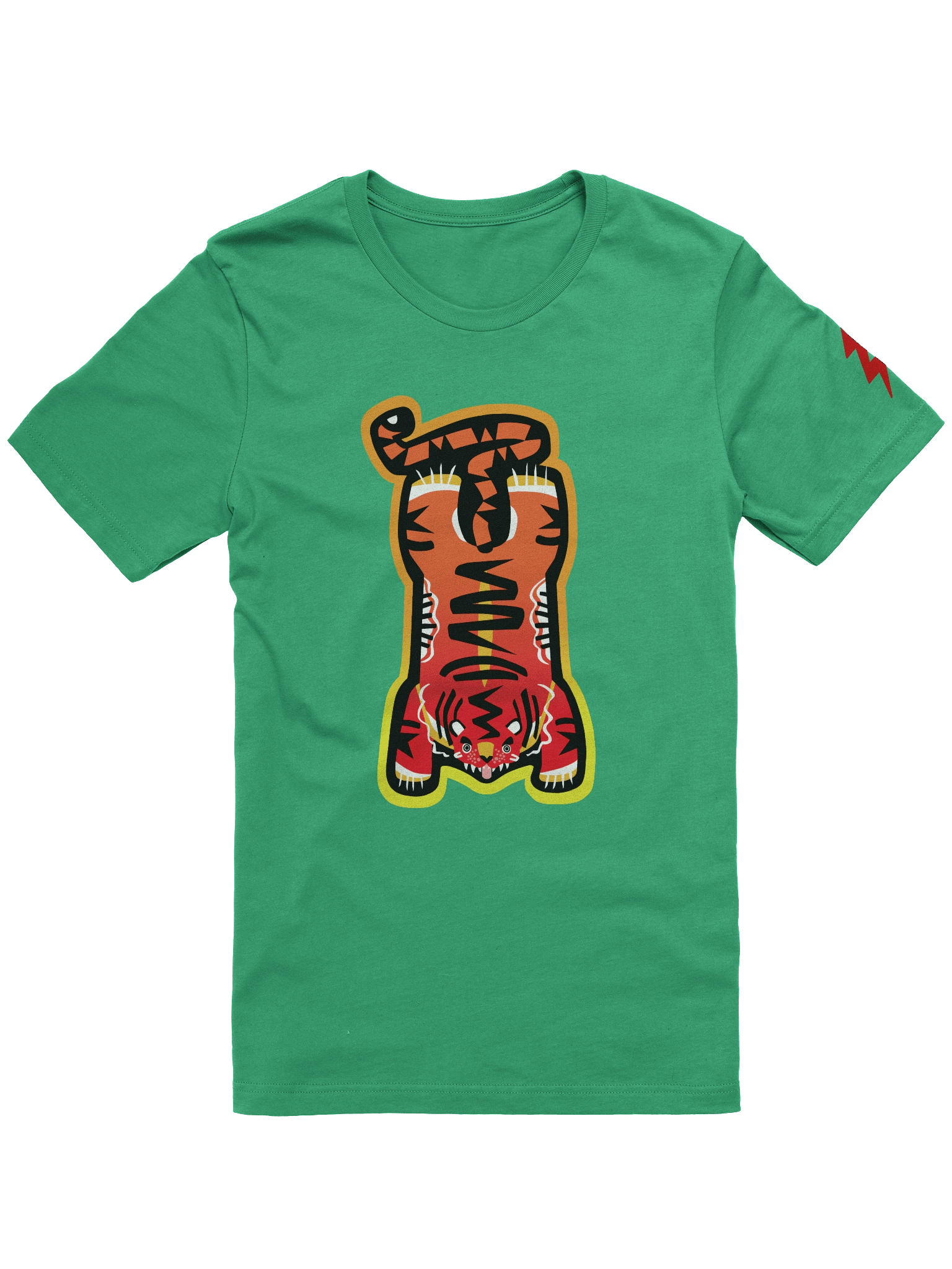Orange and Yellow Tiger - T-Shirt product image (4)