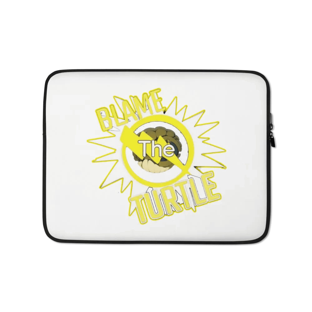 Blame The Turtle! Laptop Sleeve product image (1)