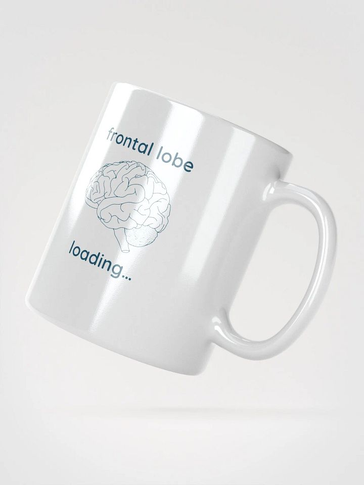 frontal lobe loading... mug (teal) product image (5)