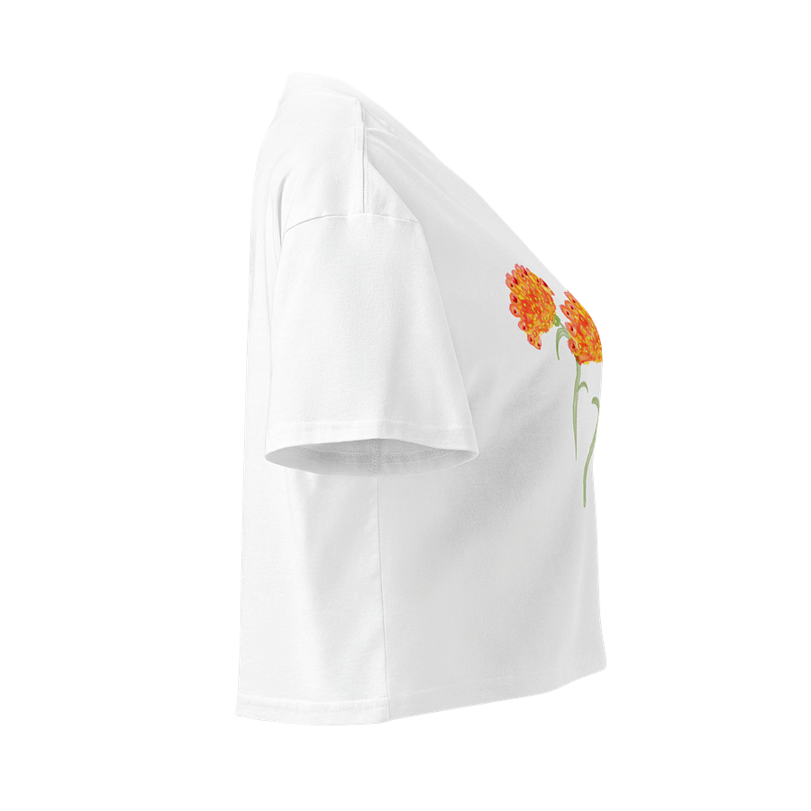 Clustered Orange Blossom Women's Crop Top product image (28)