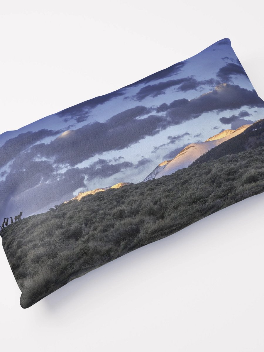 Sunset in the Colorado Mt Pillow product image (4)