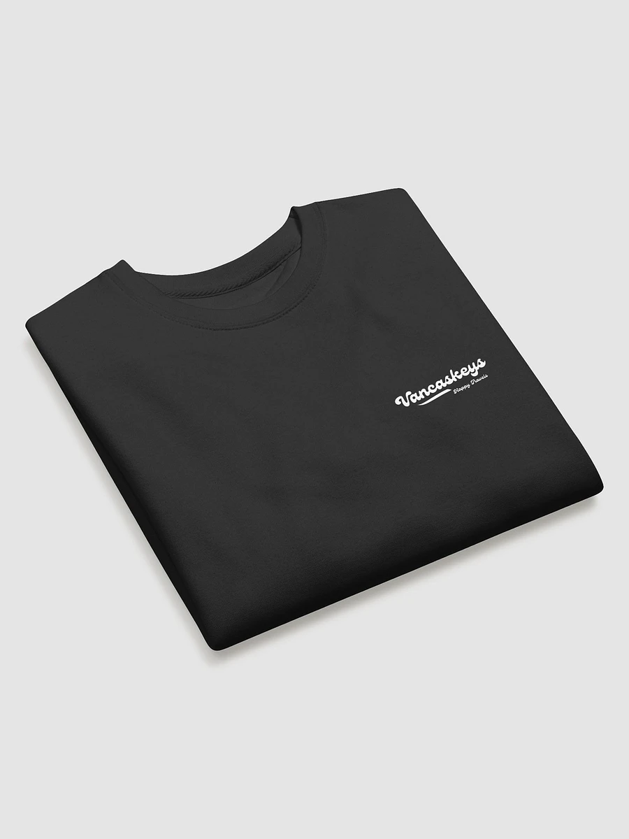 Black Crewneck Sweatshirt (White Logo) product image (3)