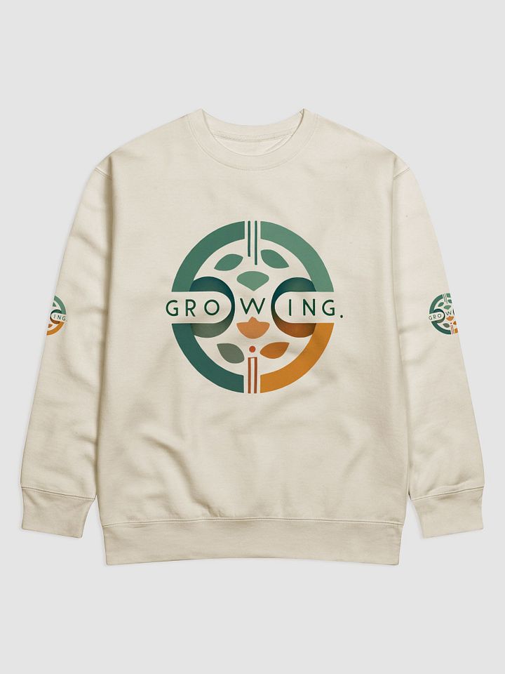 GROWING Emblem Unisex Sweatshirt product image (3)