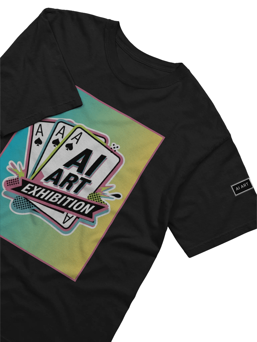 "AI ART EXHIBITION" 100% cotton T-shirt product image (7)