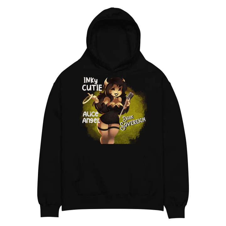 thicc inky cutie Alice Angel oversized hoodie product image (2)