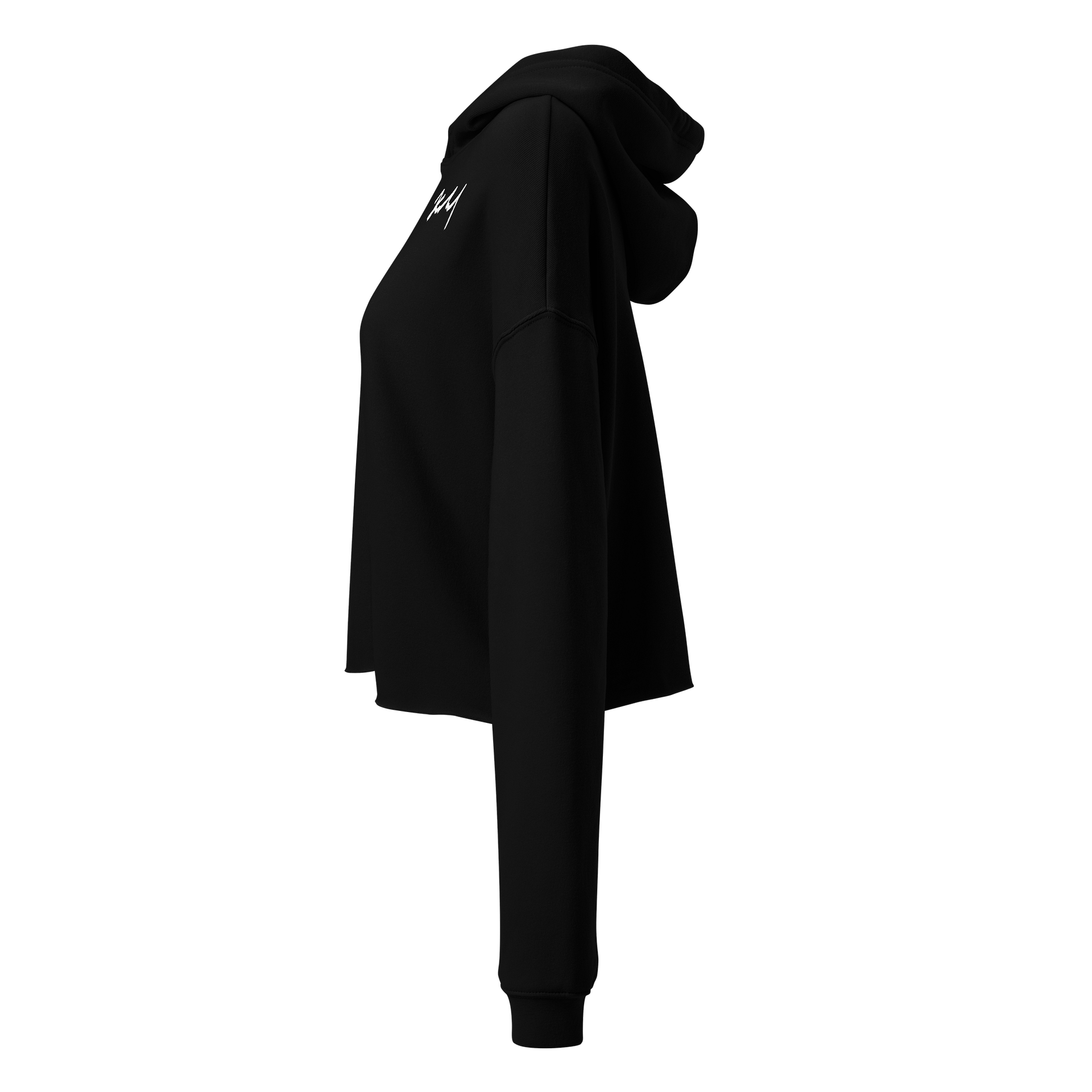 Brushed Monogram Crop Hoodie product image (2)