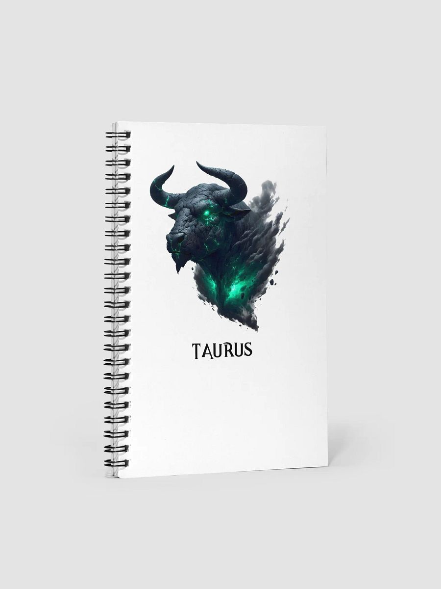 Mythical Taurus Spiral Notebook product image (1)