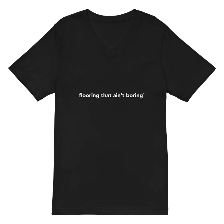 Unisex DCTUK Flooring That Ain't Boring V-Neck Tee product image (2)