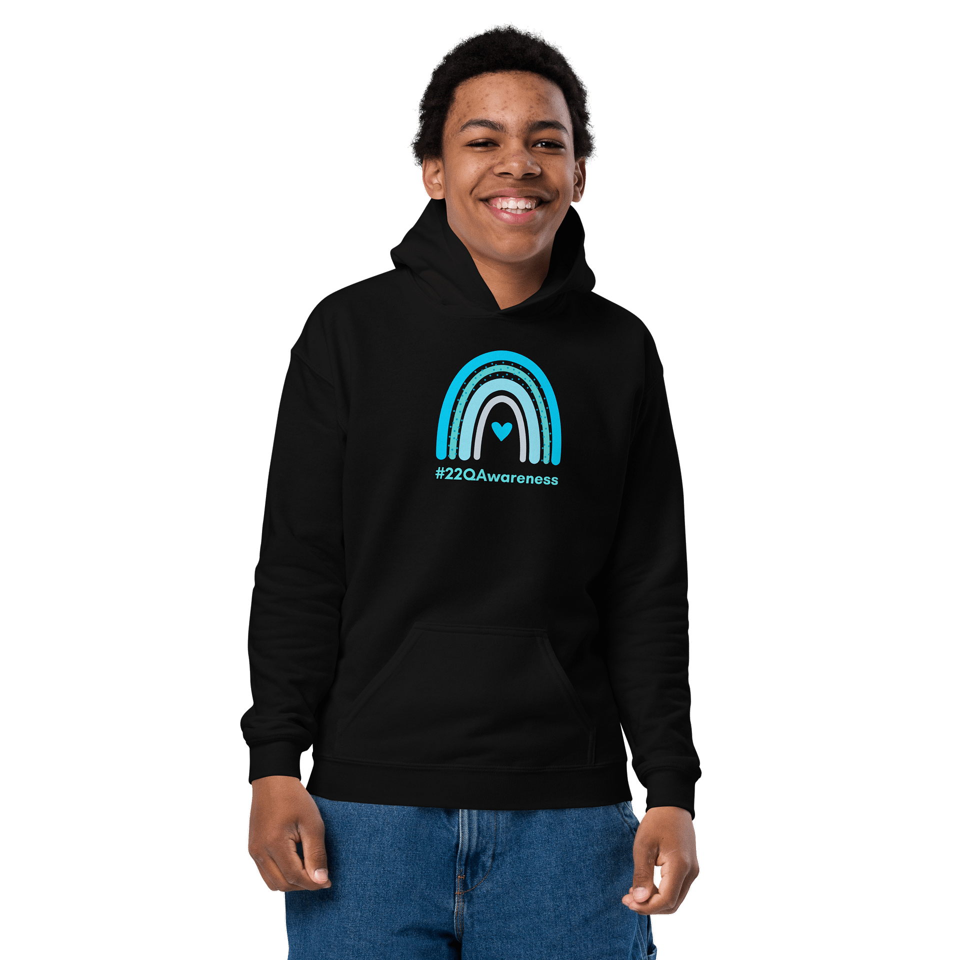 22Q Awareness Youth Hoodie product image (4)