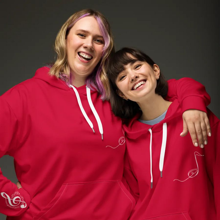 Band Geeks Rule Hoodie | Red product image (8)