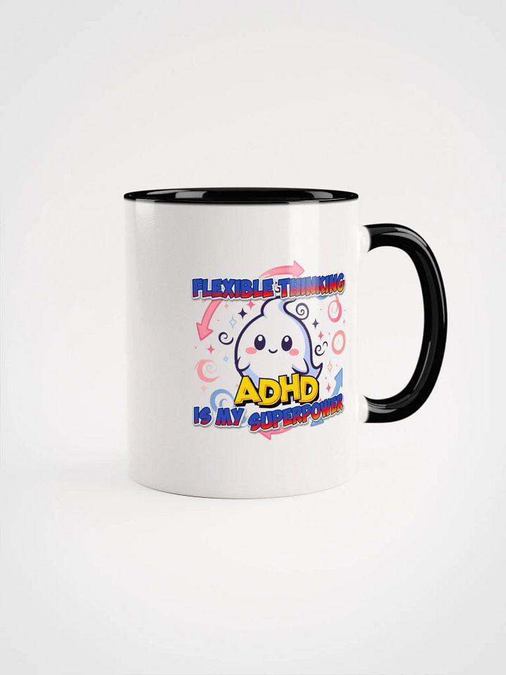 ADHD Flexible Thinking Ceramic Mug with Color Inside product image (7)
