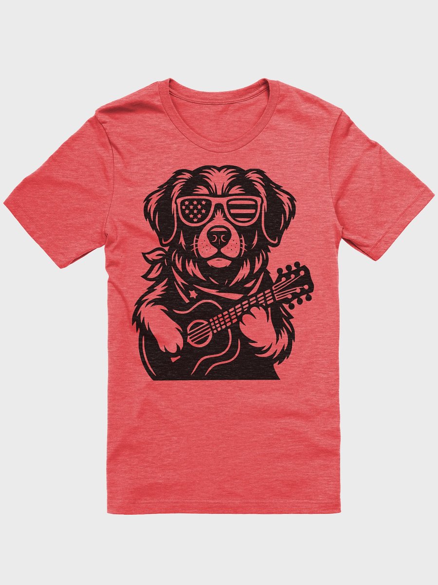 Patriotic Pup Rock Tour Look | Border Collie T-Shirt product image (1)