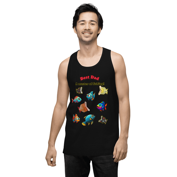 Best Dad Fishing Master Tank Top product image (2)