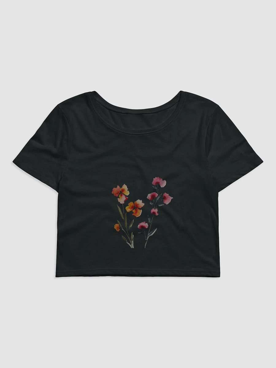 Flowers on black beauty product image (1)