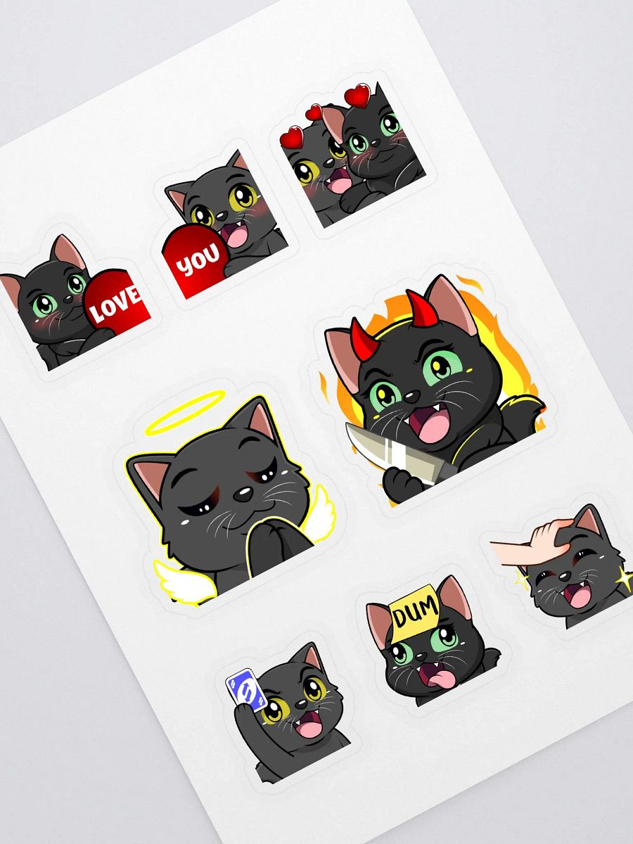 ASHvsEVILKITTIES - Sticker Set product image (1)