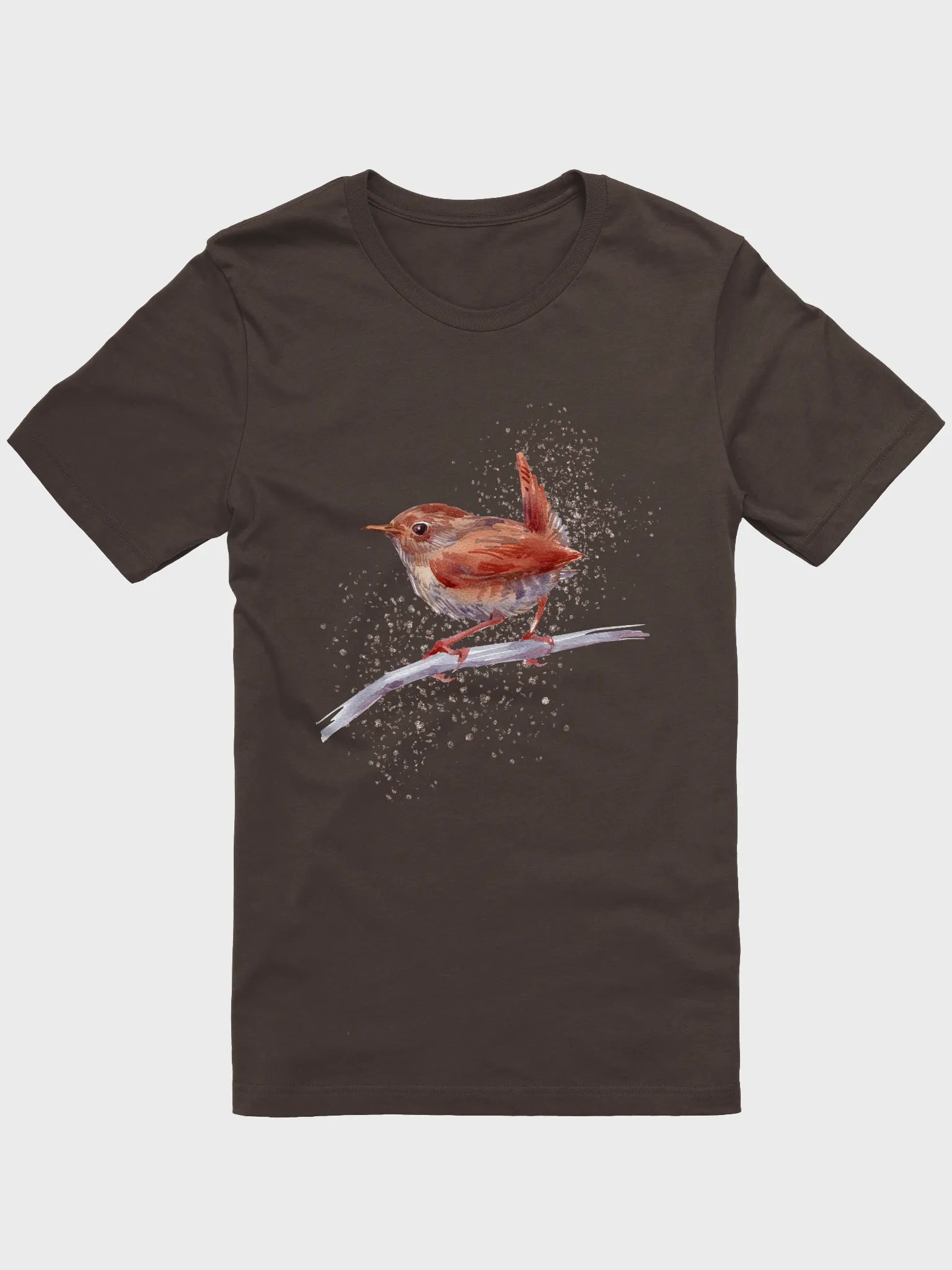 Wren on Branch T-Shirt product image (1)