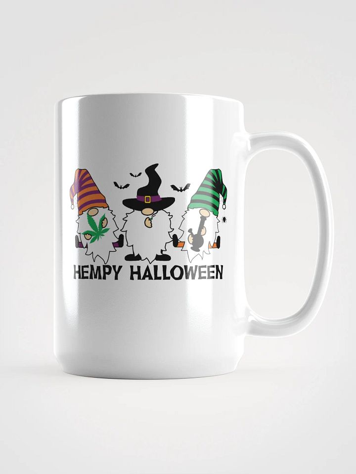 Hempy Halloween White Glossy Mug product image (1)