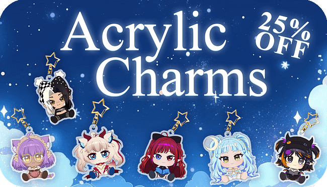 Acrylic Charms [ 25% OFF ] 