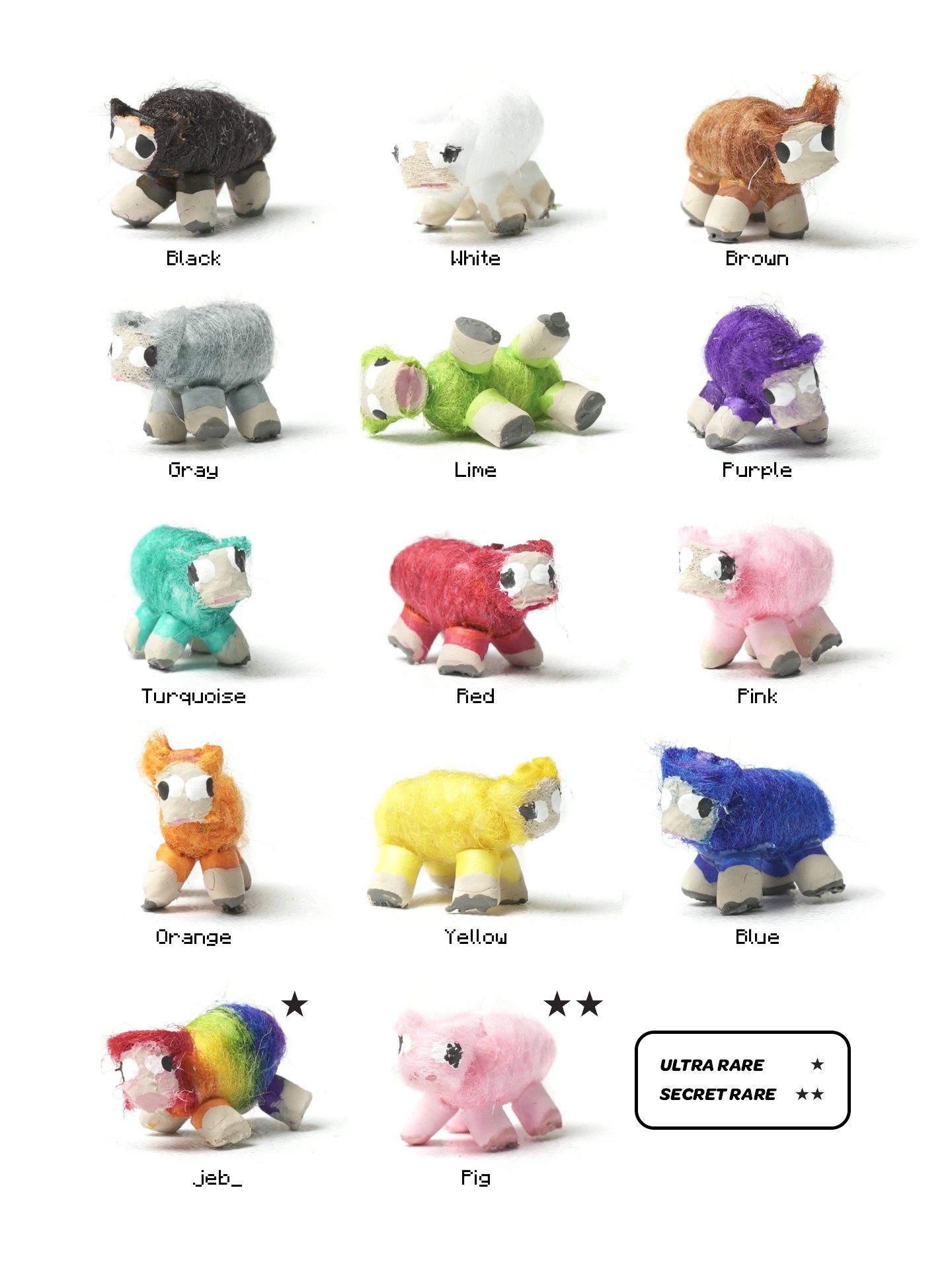 Mini Sheep Mystery Box (5pcs) **Pre-Order** product image (2)