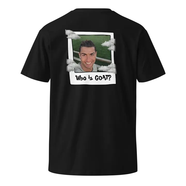 Cristiano Ronaldo GOAT Smiles Unisex T-Shirt product image (1)