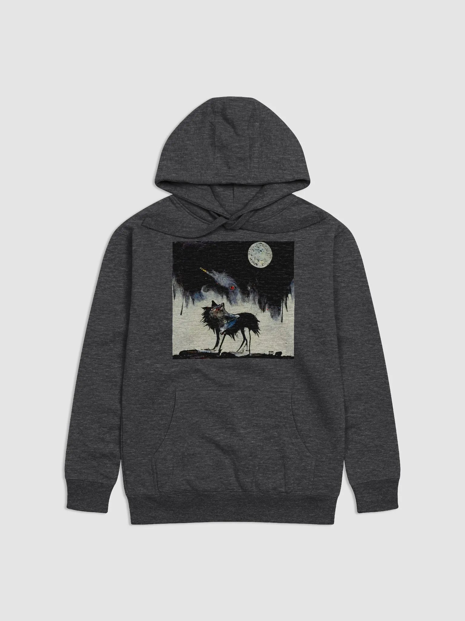Howling Moon Unisex Hoodie product image (1)