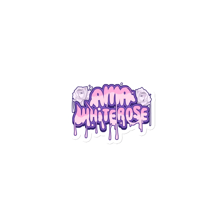 Ama_Whiterose Magnet product image (1)