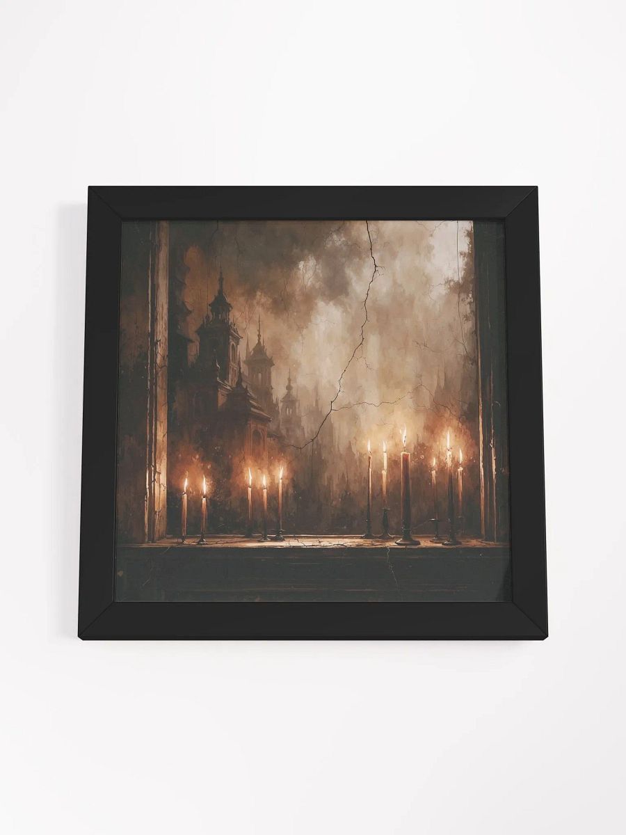 Candlelit Gothic Night Framed Print product image (35)