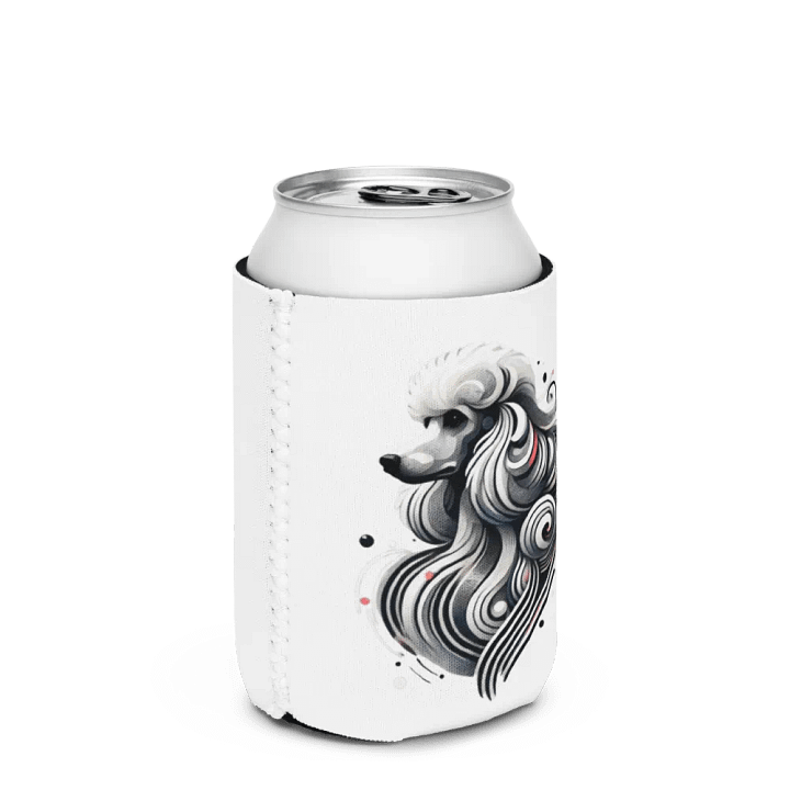 Abstract Poodle Can Cooler product image (3)