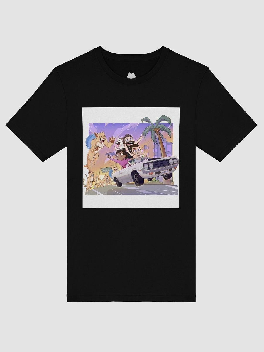 Cat-astrophic Fur-ocius Purrsuit T-Shirt product image (55)