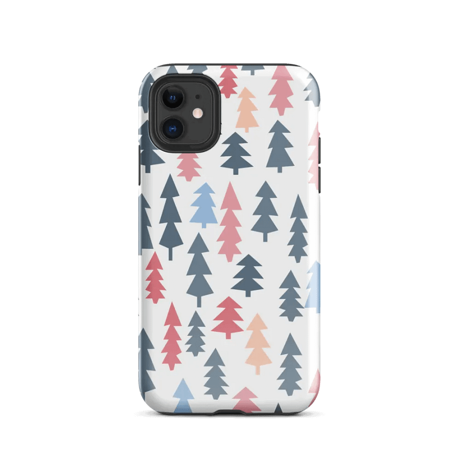 Pastel Pine Trees iPhone® Tough Case product image (47)