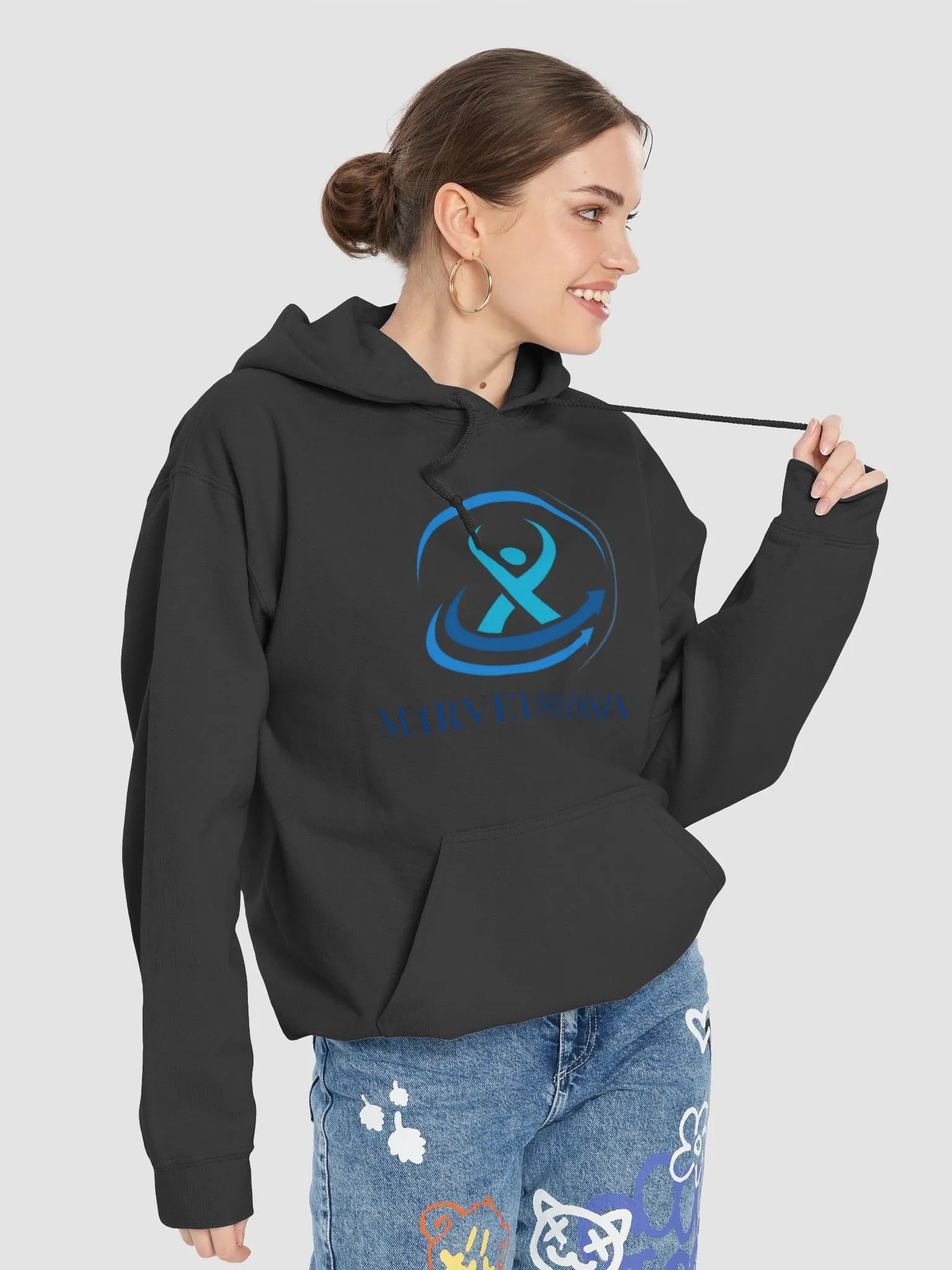 M4RVEL4SS4SSIN Logo Hoodie product image (4)