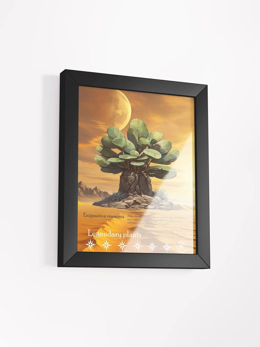 Flora of the Cosmos: Botanical Posters of Alien Arid Plants, Enigmatica virescens product image (3)