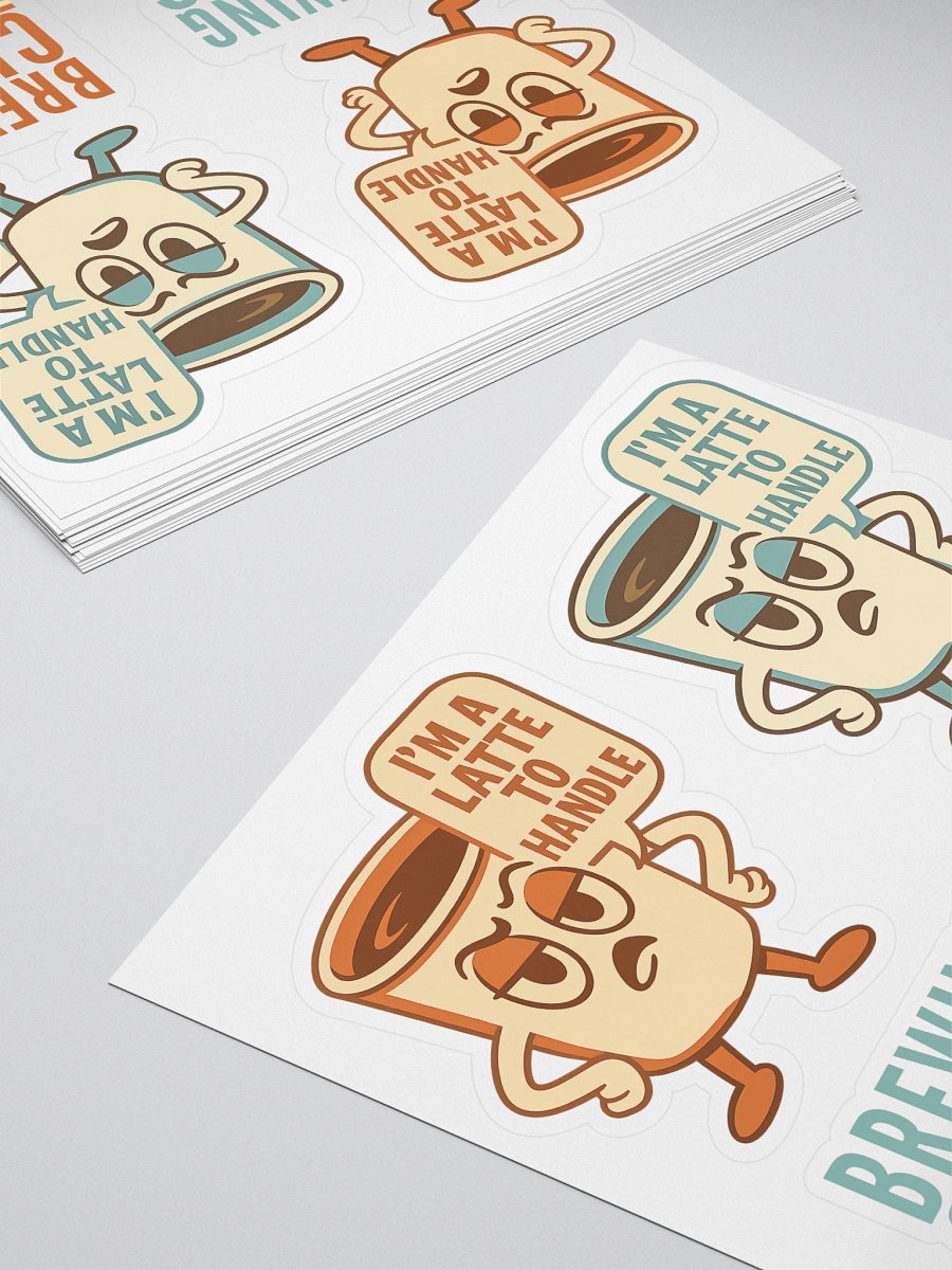 A Latte Stickers product image (4)