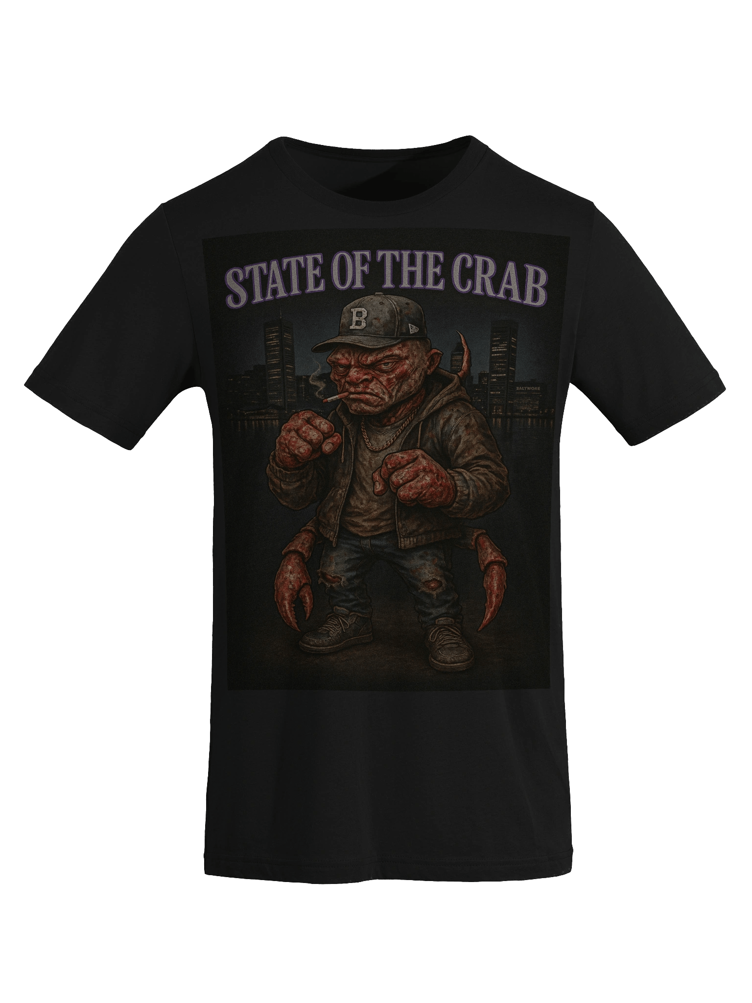 Crab Man Nightlife Tee product image (49)