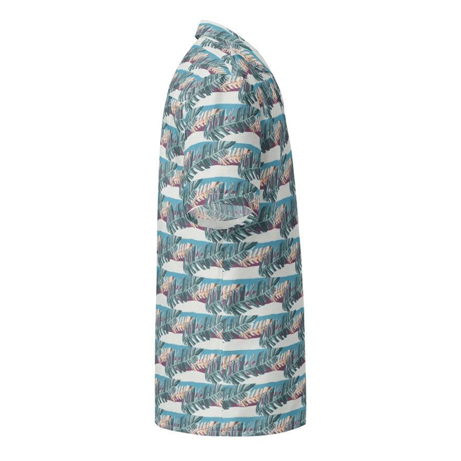 Tropical Stripes | Unisex Hawaiian Shirt product image (8)
