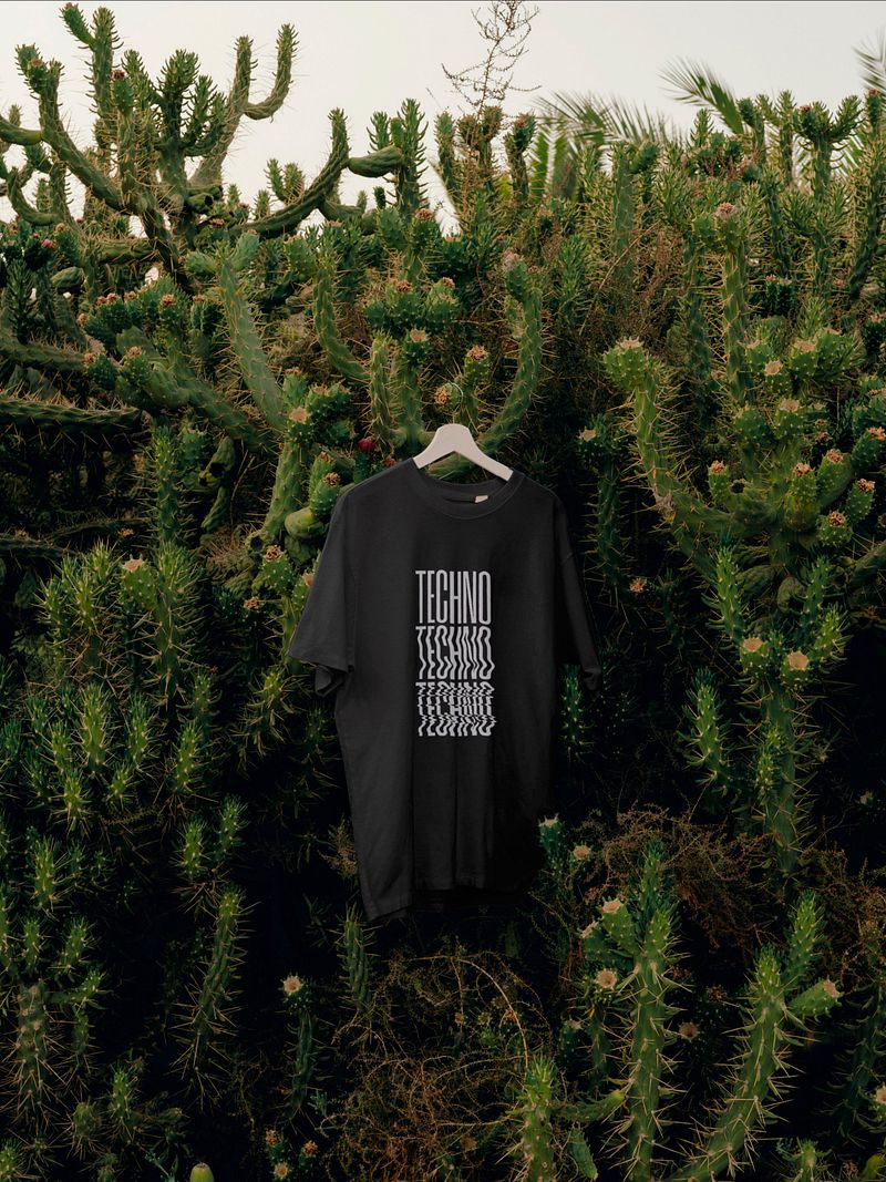 Techno Distortion Tee