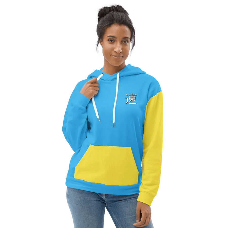 Biker Girl - Hoodie (Blue) product image (7)
