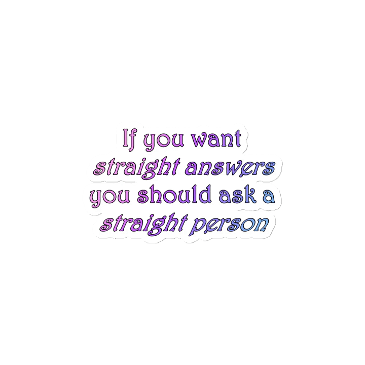 Straight Answers Magnet product image (2)