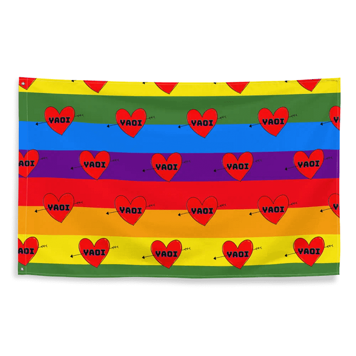 I Love Yaoi Flag product image (2)