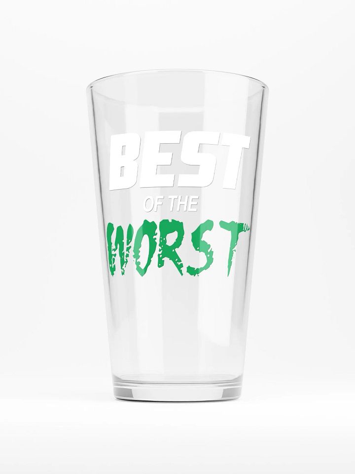 Best of the Worst Pint Glass product image (1)