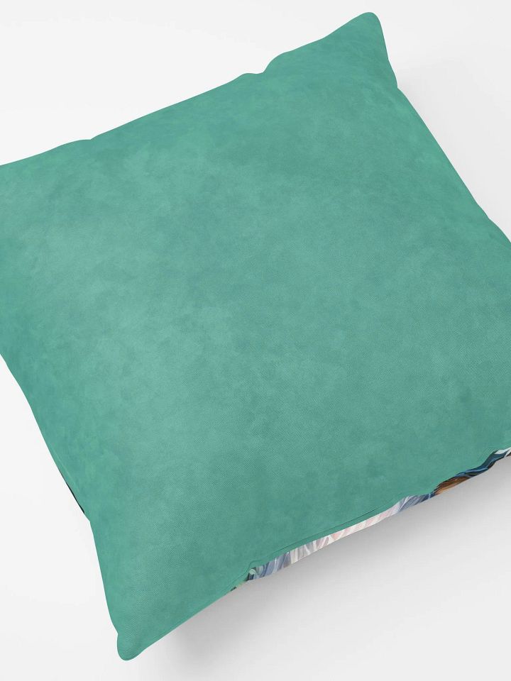 Majestic Cat in a Mystical Forest Pillow product image (2)