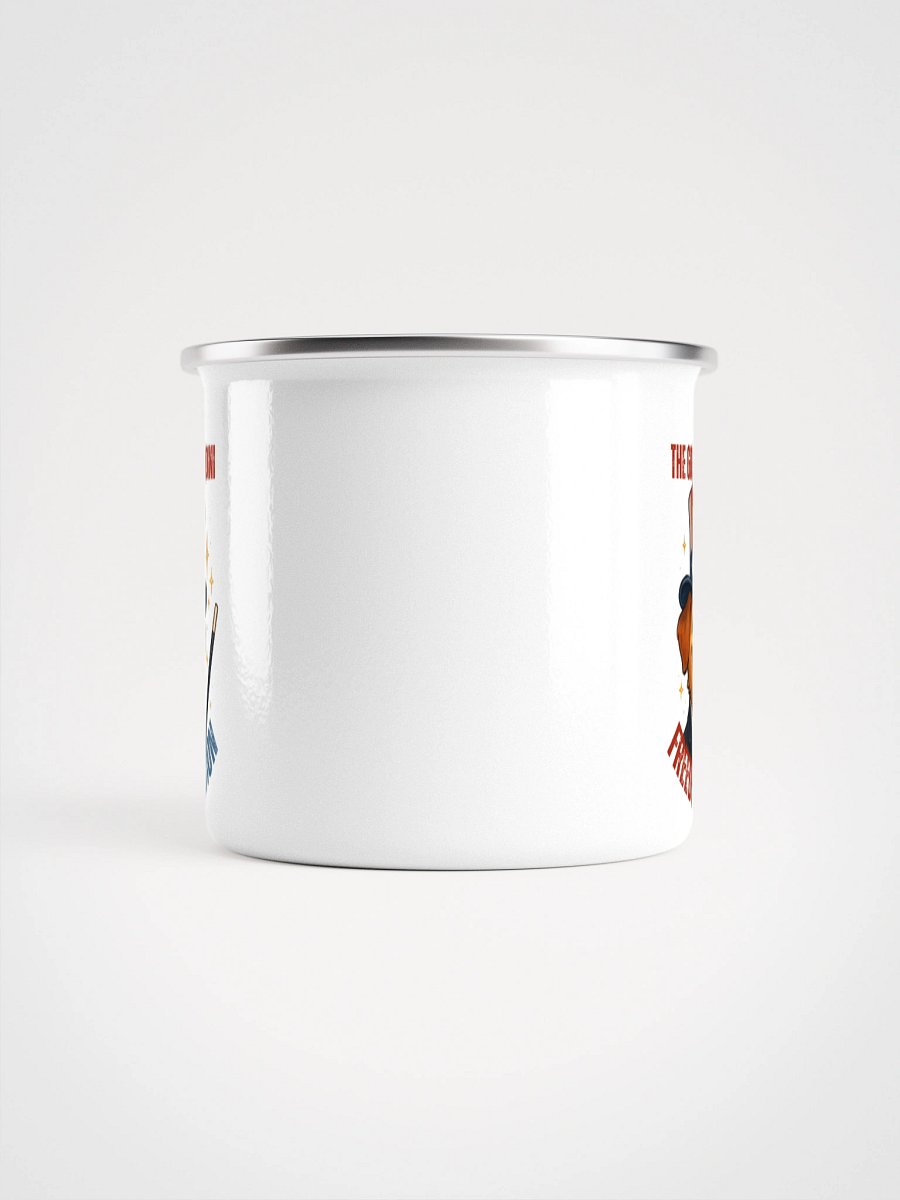 the great paw-dini freedom edition enamel mug product image (2)