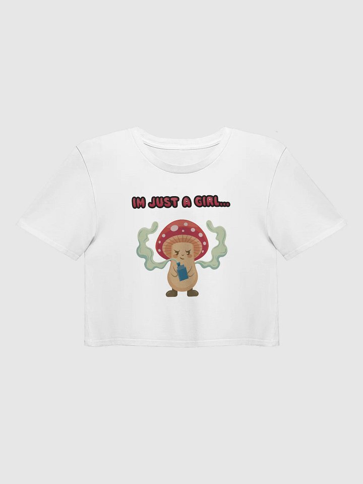 Cute Mushroom Vape Crop Top product image (1)