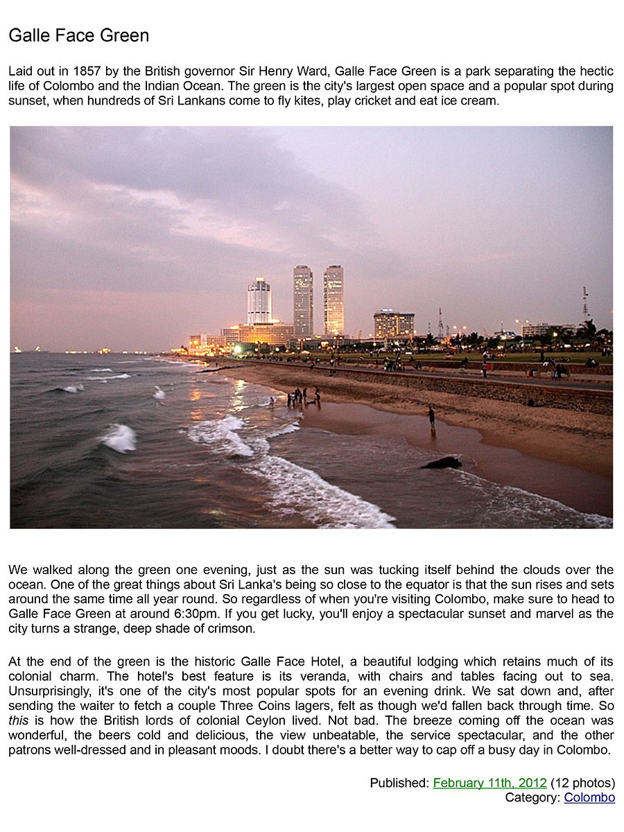 Sir Lanka TRAVEL GUIDE eBook product image (3)